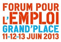 Forum pour l'emploi. Du 11 au 13 juin 2013 à Grenoble. Isere. 